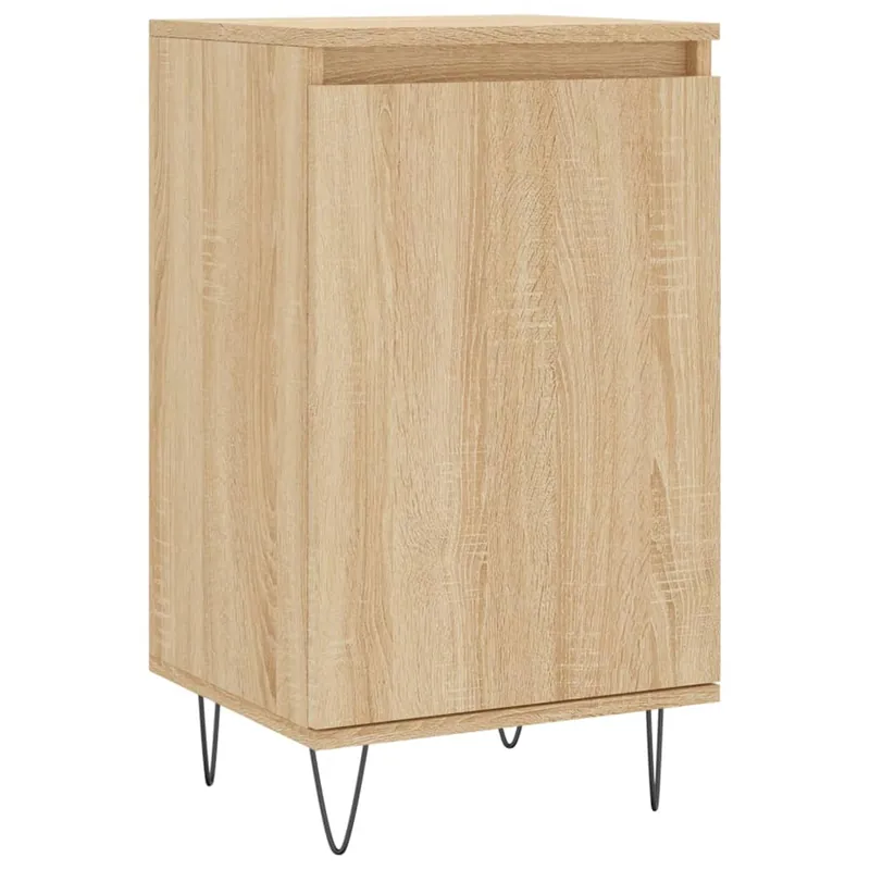 vidaXL Sideboard Sonoma-Eiche 40x35x70 cm Holzwerkstoff Highlight