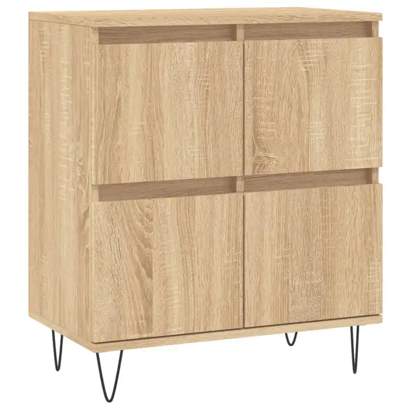 vidaXL Sideboard Sonoma-Eiche 60x35x70 cm Holzwerkstoff Wochenendangebot