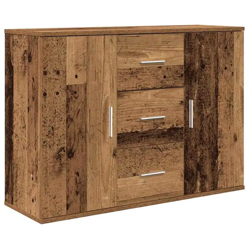 Highlight vidaXL Sideboard Altholz-Optik 90x29,5x65 cm Holzwerkstoff