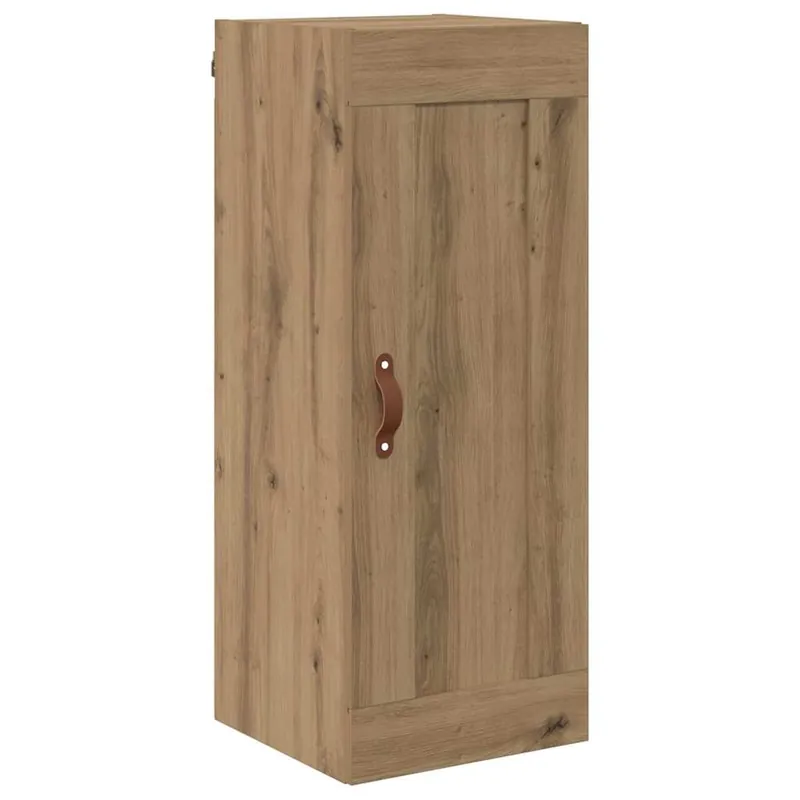 Zertifiziert vidaXL Wandschrank Artisan-Eiche 34,5 x 34 x 90 cm Holzwerkstoff