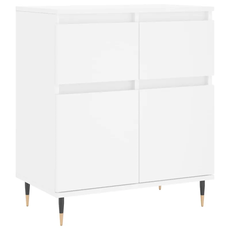 vidaXL Sideboard Weiß 60x35x70 cm Holzwerkstoff Preiswert