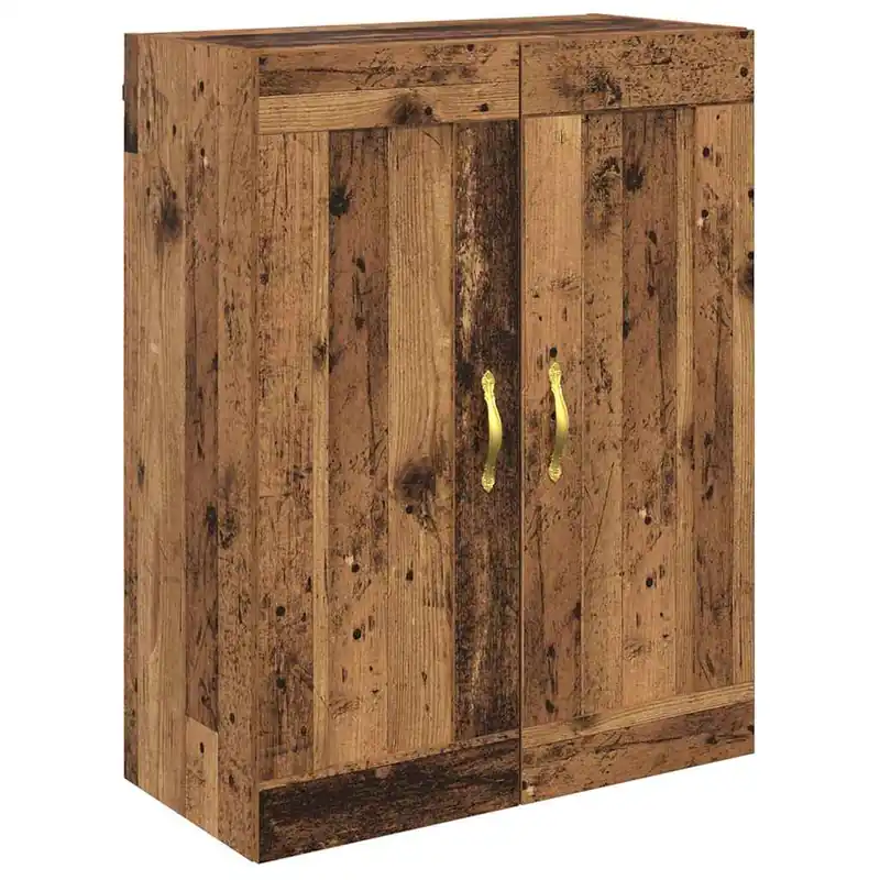 vidaXL Wandschrank Altholz 69,5 x 34 x 90 cm Holzwerkstoff Direktkauf