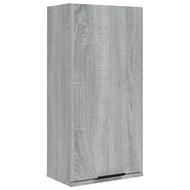 vidaXL Wand-Badschrank Grau Sonoma 32x20x67 cm Sonderangebot