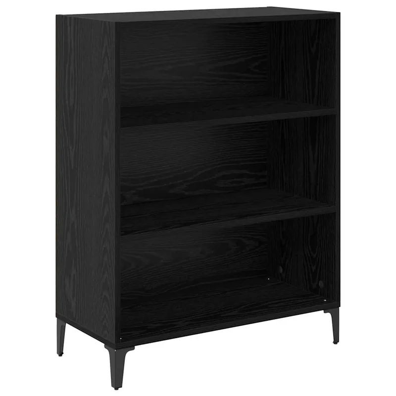 vidaXL Sideboard Schwarz Eichen-Optik 69,5 x 32,5 x 90 cm Top-Seller