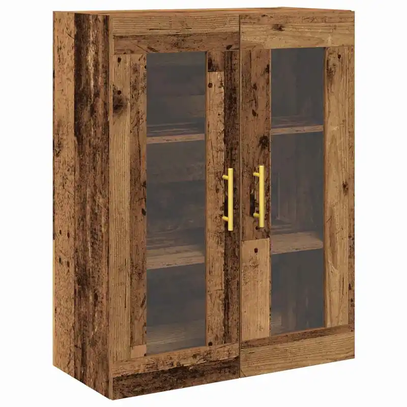 Finale Aktion vidaXL Wandschrank Altholz 69,5 x 34 x 90 cm Holzwerkstoff