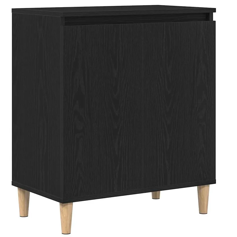 vidaXL Sideboard Schwarz 60 x 35 x 70 cm Holzwerkstoff Sonderaktion