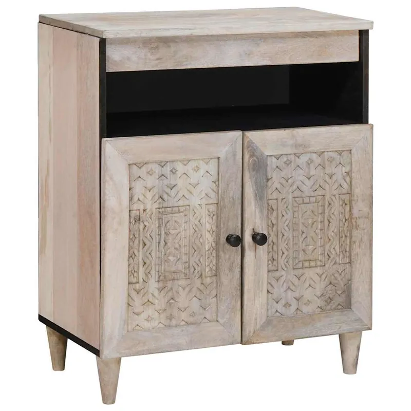 vidaXL Sideboard Weiß 33.5 x 60 x 75 cm Preisknaller
