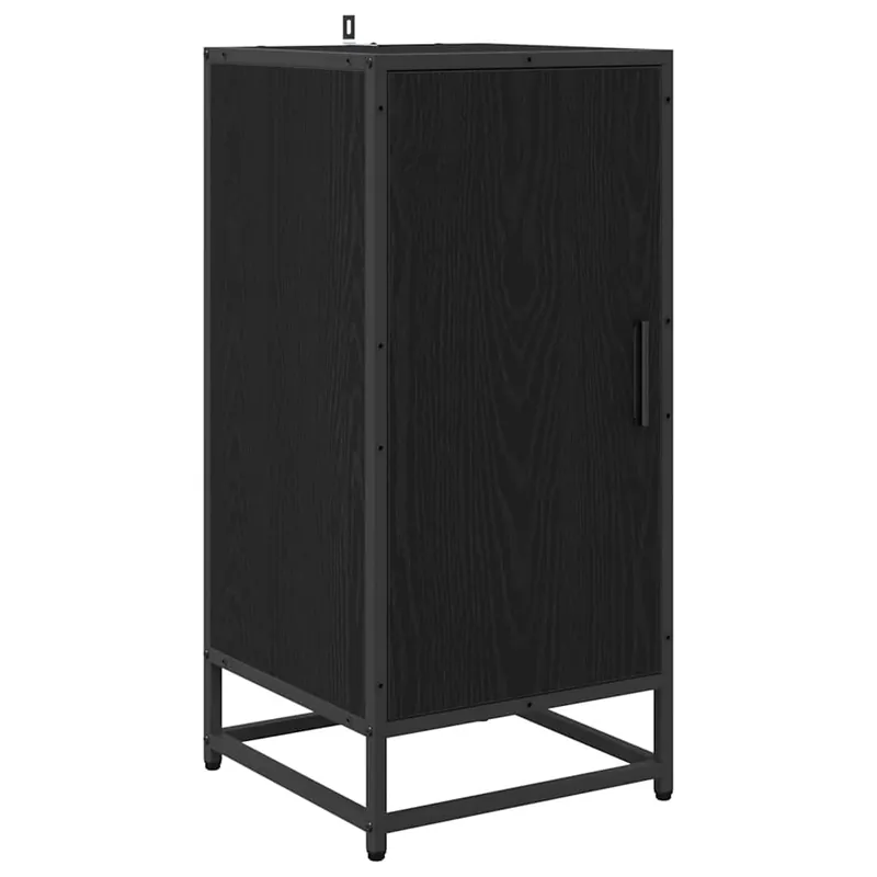 Zertifiziert vidaXL Sideboard Schwarz Eichen-Optik 35,5 x 35 x 76 cm