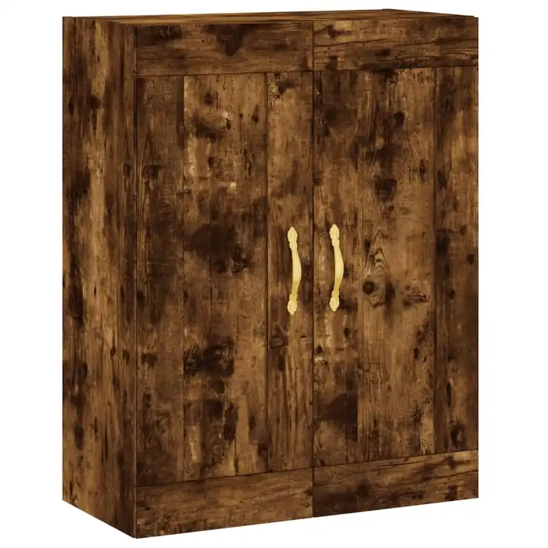 vidaXL Wandschrank Räuchereiche 69,5x34x90 cm Holzwerkstoff Expressversand