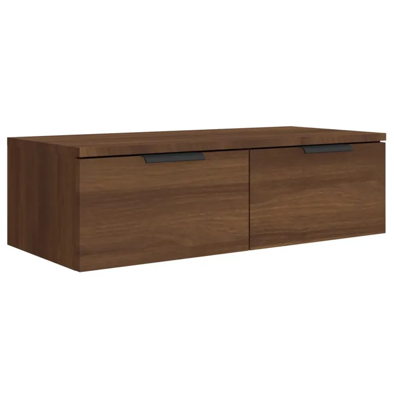 Beliebt vidaXL Wandschrank Braun Eichen-Optik 68x30x20 cm Holzwerkstoff