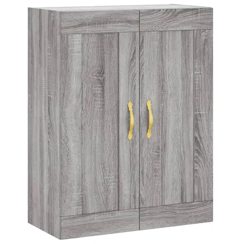 Direktkauf vidaXL Wandschrank Grau Sonoma 69,5x34x90 cm Holzwerkstoff