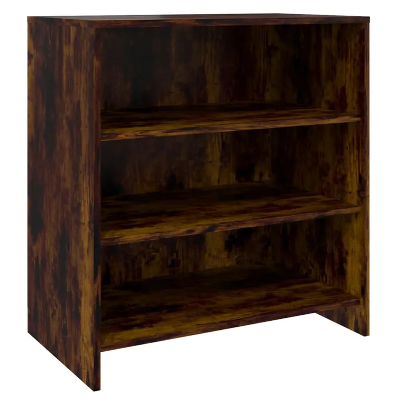 vidaXL Sideboard Räuchereiche 70x40,5x75 cm Holzwerkstoff Sonderangebot