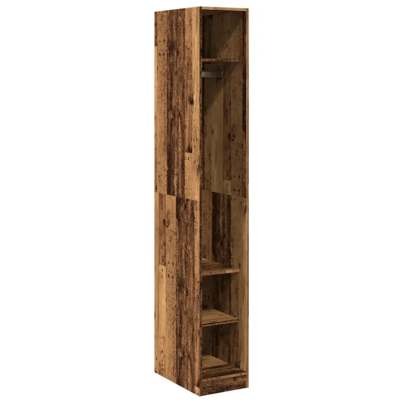 Jetzt Bestellen vidaXL Kleiderschrank Altholz-Optik 30x50x200 cm Holzwerkstoff