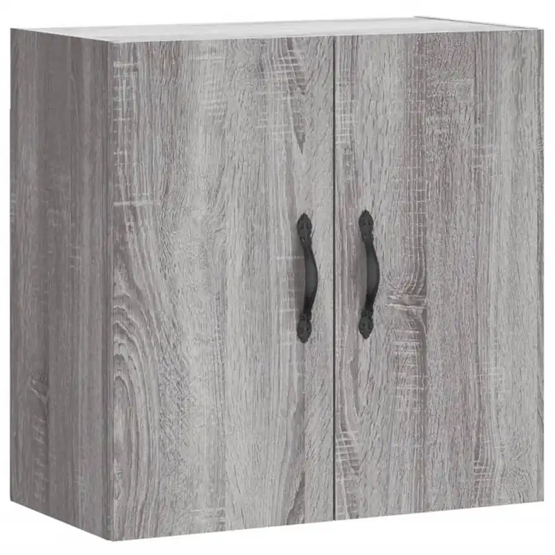 vidaXL Wandschrank Grau Sonoma 60x31x60 cm Holzwerkstoff Zertifiziert