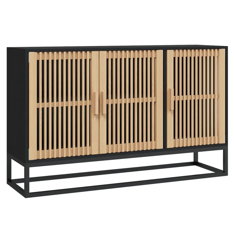 vidaXL Sideboard Schwarz 105x30x65 cm Holzwerkstoff Direktkauf