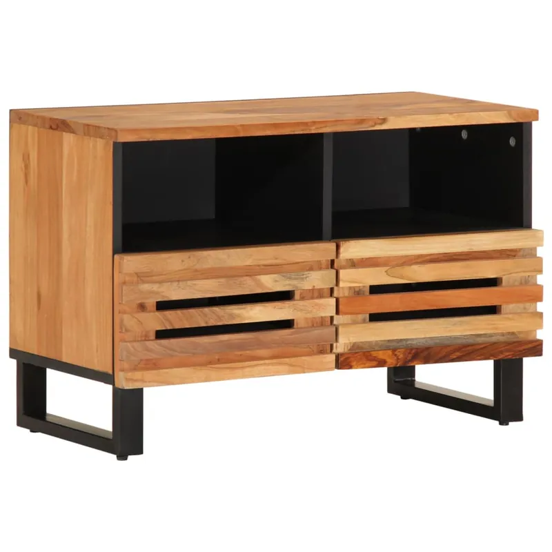 vidaXL TV-Schrank 70x34x46 cm Massivholz Akazie Sonderangebot