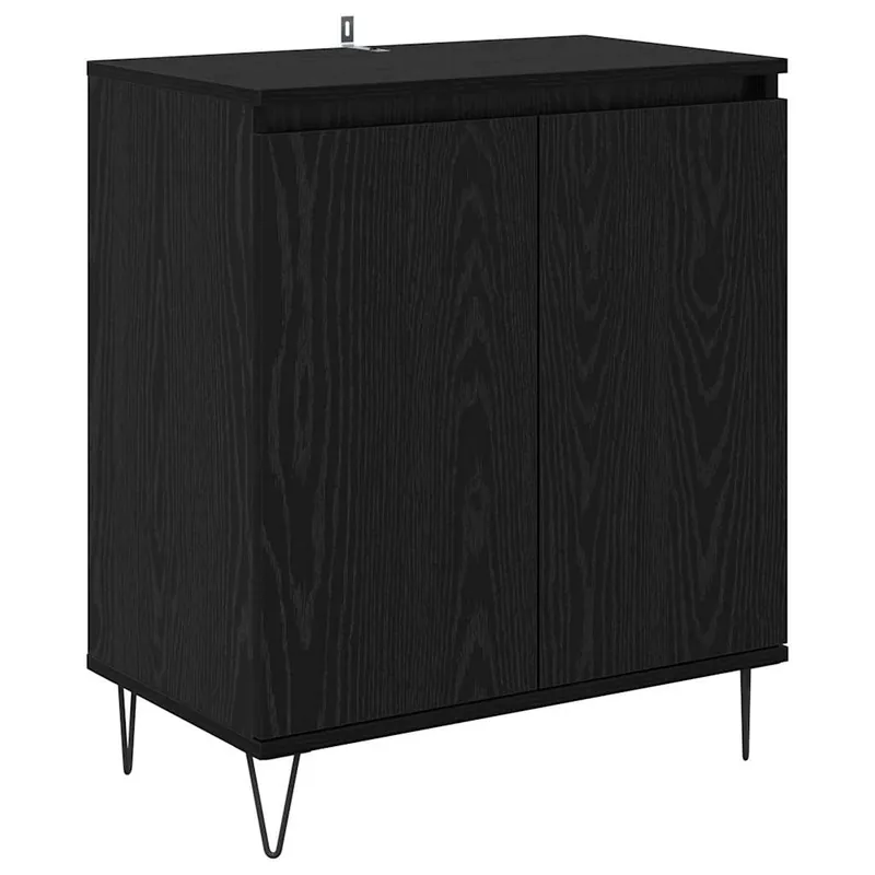 Begrenztes Angebot vidaXL Sideboard Schwarz Eichen-Optik 60 x 35 x 70 cm Holzwerkstoff