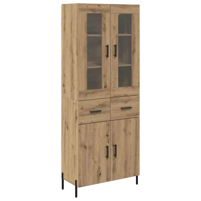 Jetzt Bestellen vidaXL Highboard Artisan-Eiche 69,5 x 34 x 180 cm Holzwerkstoff