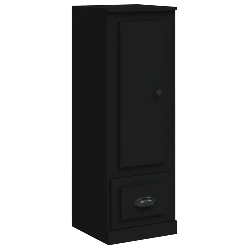 Gratis Versand vidaXL Highboard Schwarz 36x35,5x103,5 cm Holzwerkstoff