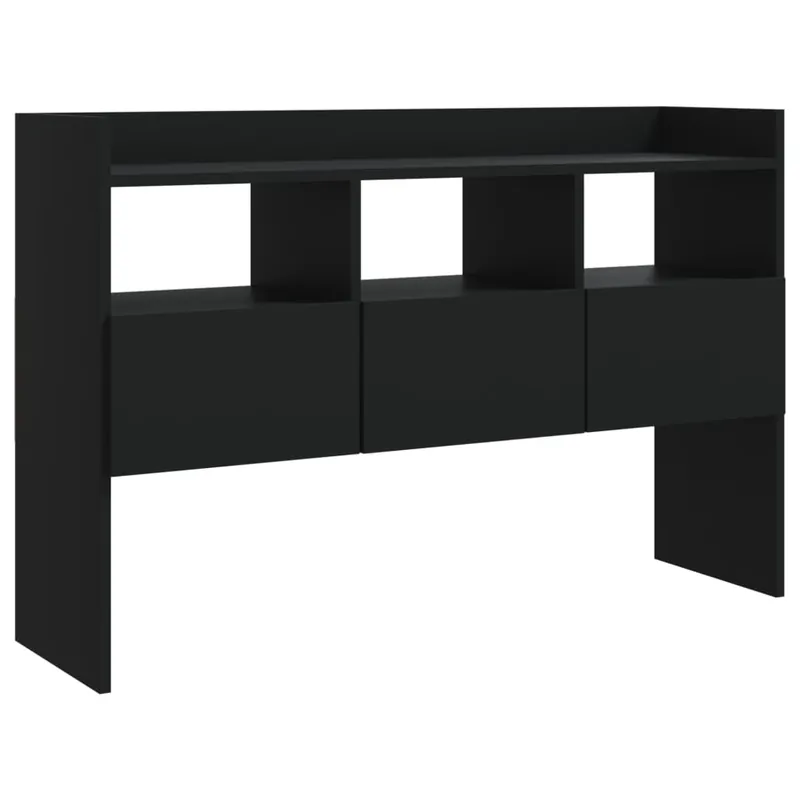 vidaXL Sideboard Schwarz 105x30x70 cm Holzwerkstoff Sonderaktion