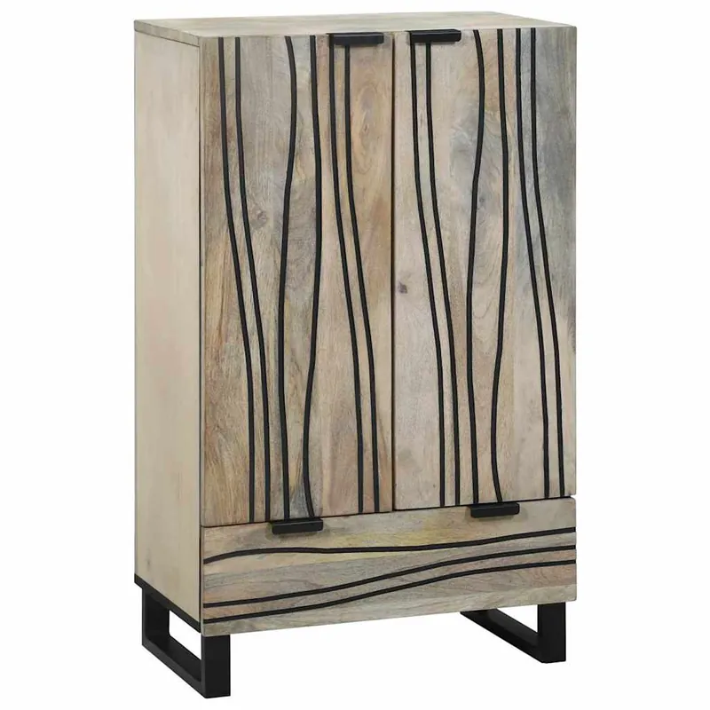 Echt vidaXL Medienlagerungsschränke & Regale Weiß 60 x 33 x 100 cm