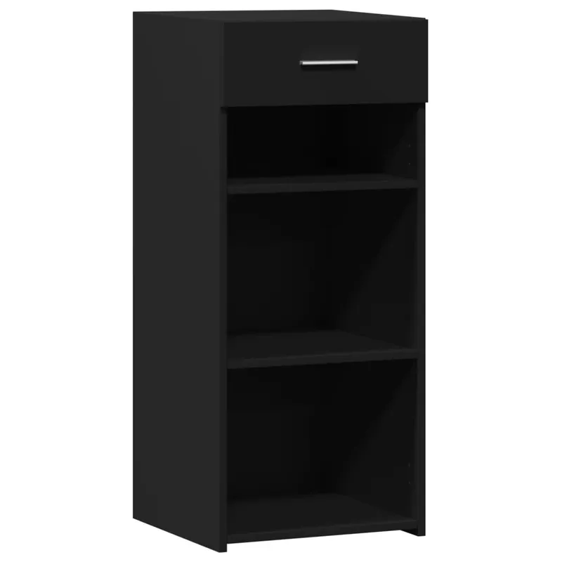 vidaXL Sideboard Schwarz 40x42,5x93 cm Holzwerkstoff Geprüft