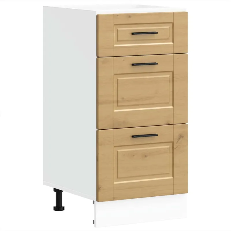 Beliebt vidaXL Küchenunterschrank Porto Artisan-Eiche Holzwerkstoff