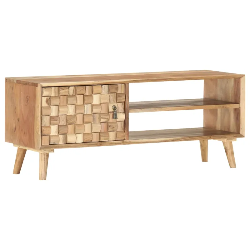 Garantierte Lieferung vidaXL TV-Schrank 100x30x40 cm Massivholz Akazie