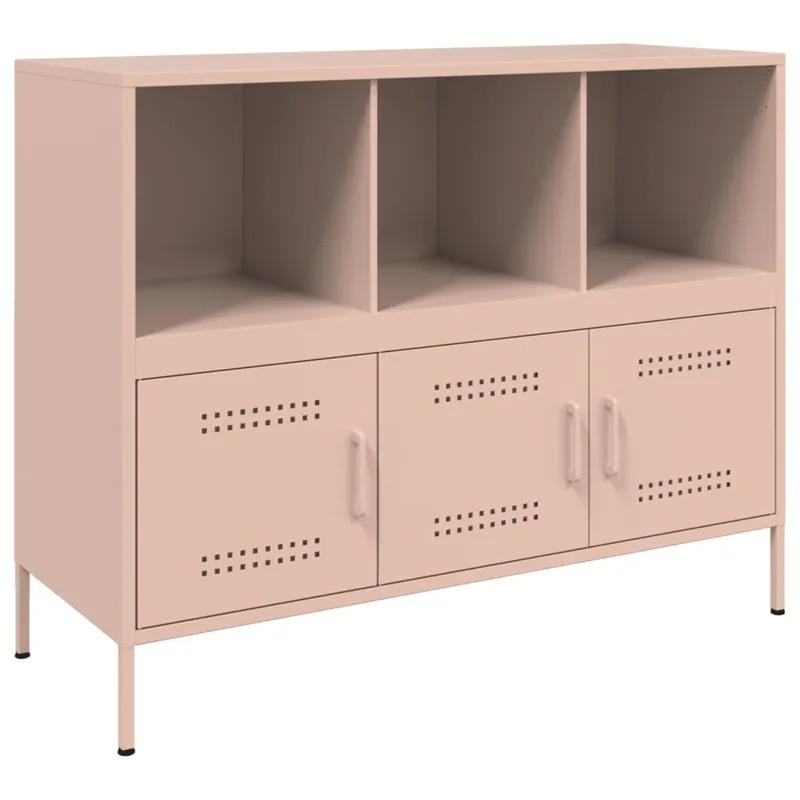 Direktkauf vidaXL Sideboard Rosa 100,5x39x79 cm Stahl