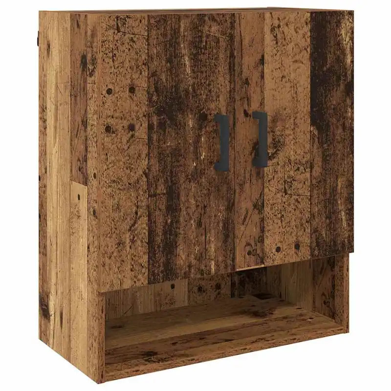 Finale Aktion vidaXL Wandschrank Wandmontiert Altholz 60 x 31 x 70 cm Holzwerkstoff