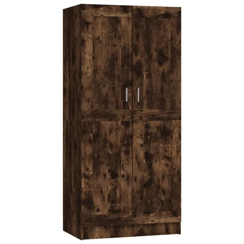 Heißes Angebot vidaXL Kleiderschrank Räuchereiche 82,5x51,5x180 cm Holzwerkstoff