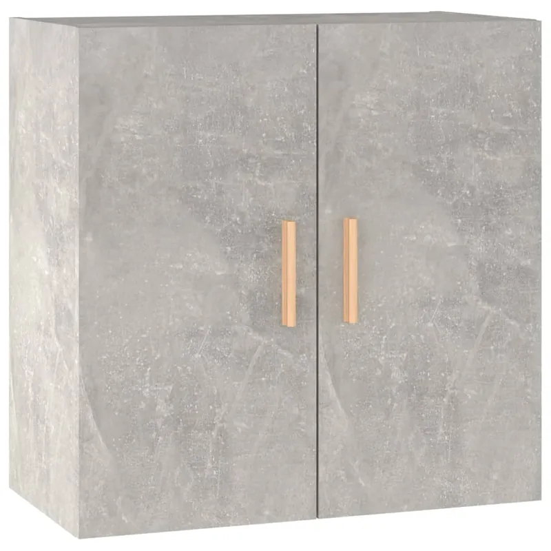 vidaXL Wandschrank Betongrau 60x30x60 cm Holzwerkstoff Neue Ware