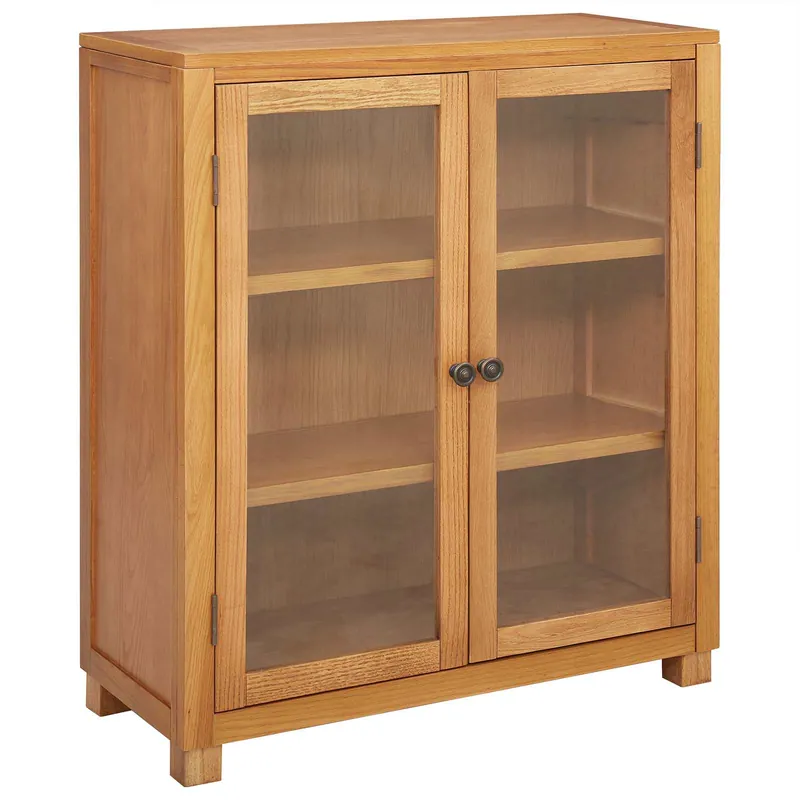 Abverkauf vidaXL Schrank mit Regal mit Tür Braun 80 x 35 x 95 cm Holzwerkstoff