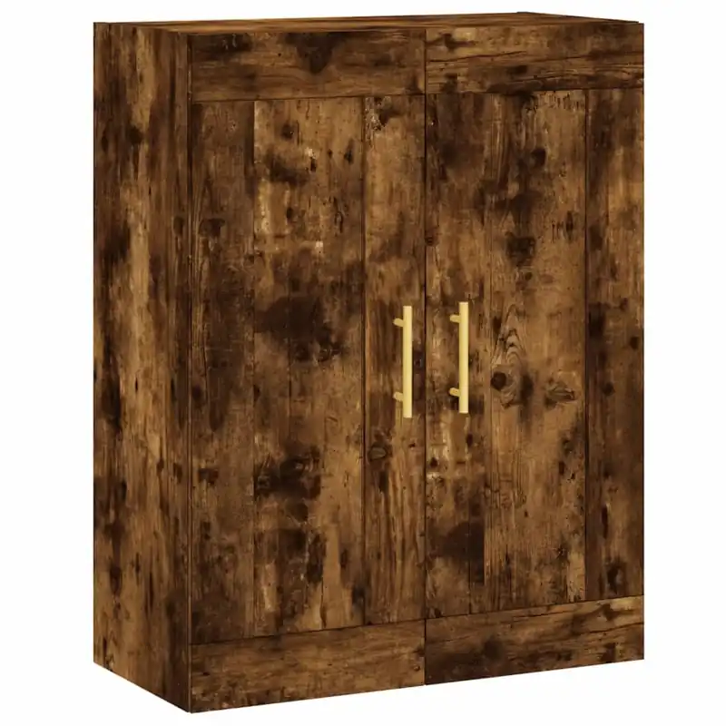 vidaXL Wandschrank Räuchereiche 69,5x34x90 cm Holzwerkstoff Neu Im Sortiment