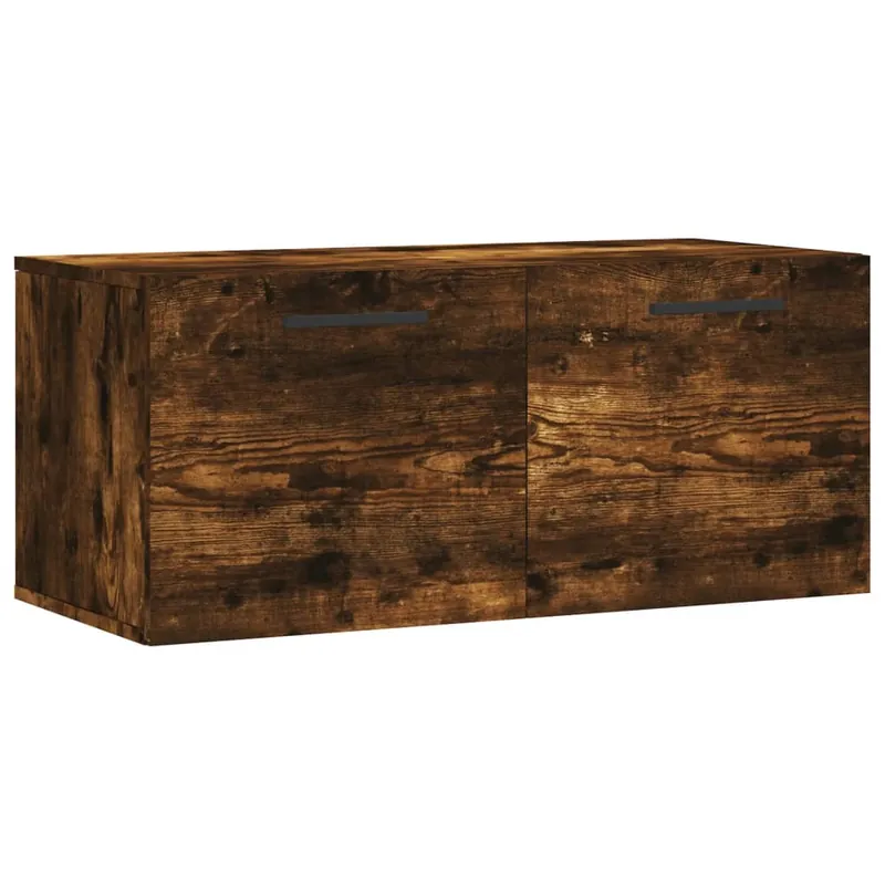 Beliebt vidaXL Wandschrank Räuchereiche 80x36,5x35 cm Holzwerkstoff