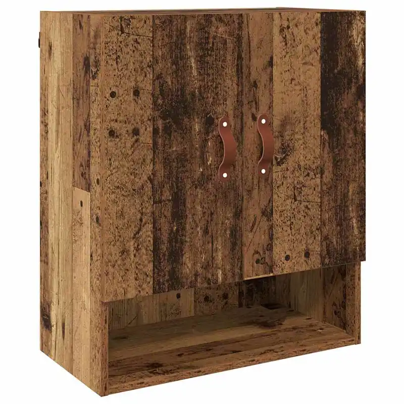 Finale Aktion vidaXL Wandschrank Wandmontiert Altholz 60 x 31 x 70 cm Holzwerkstoff