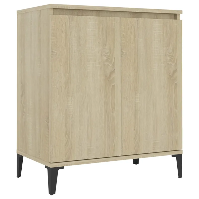Billig vidaXL Sideboard Sonoma-Eiche 60x35x70 cm Holzwerkstoff