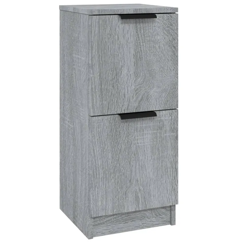 Echt vidaXL Sideboard Grau Sonoma 30x30x70 cm Holzwerkstoff