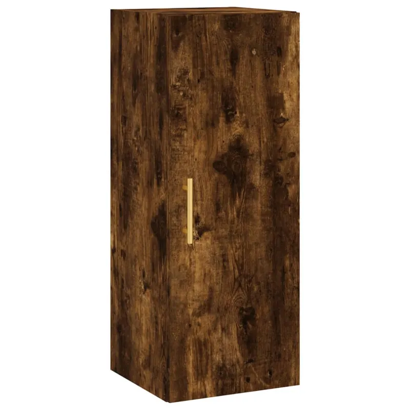 vidaXL Wandschrank Räuchereiche 34,5x34x90 cm Neue Kollektion