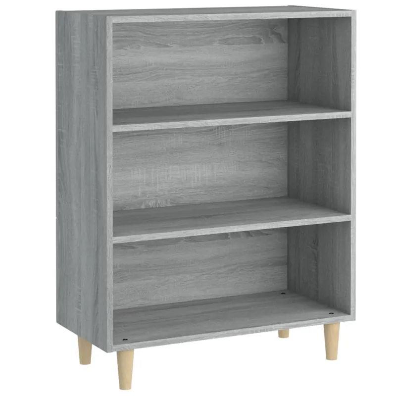 Gratis Versand vidaXL Sideboard Grau Sonoma 69,5x32,5x90 cm Holzwerkstoff