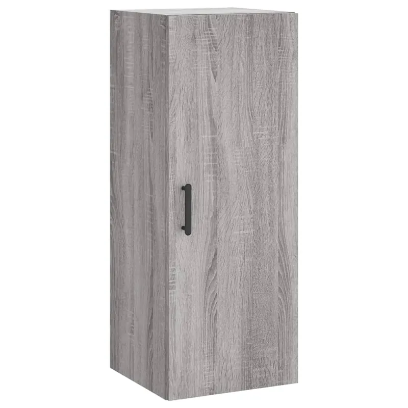 vidaXL Wandschrank Grau Sonoma 34,5x34x90 cm Top-Seller