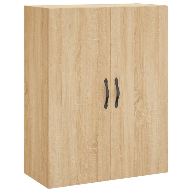 vidaXL Wandschrank Sonoma-Eiche 69,5x34x90 cm Holzwerkstoff Super-Preis