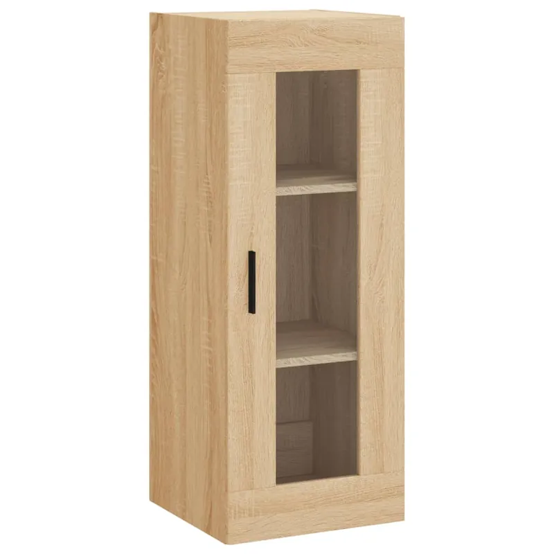 vidaXL Wandschrank Sonoma-Eiche 34,5x34x90 cm Abverkauf