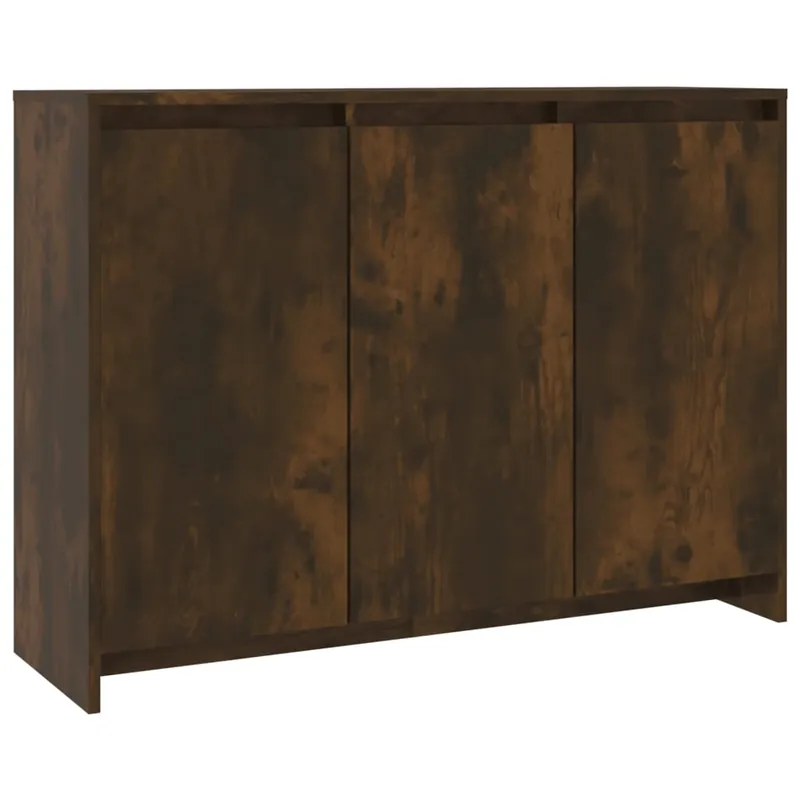 Highlight vidaXL Sideboard Räuchereiche 102x33x75 cm Holzwerkstoff