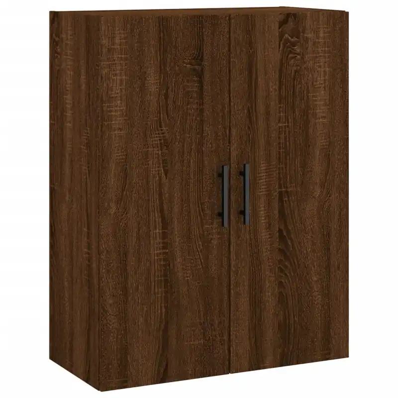 vidaXL Wandschrank Braun Eichen-Optik 69,5x34x90 cm Expressversand
