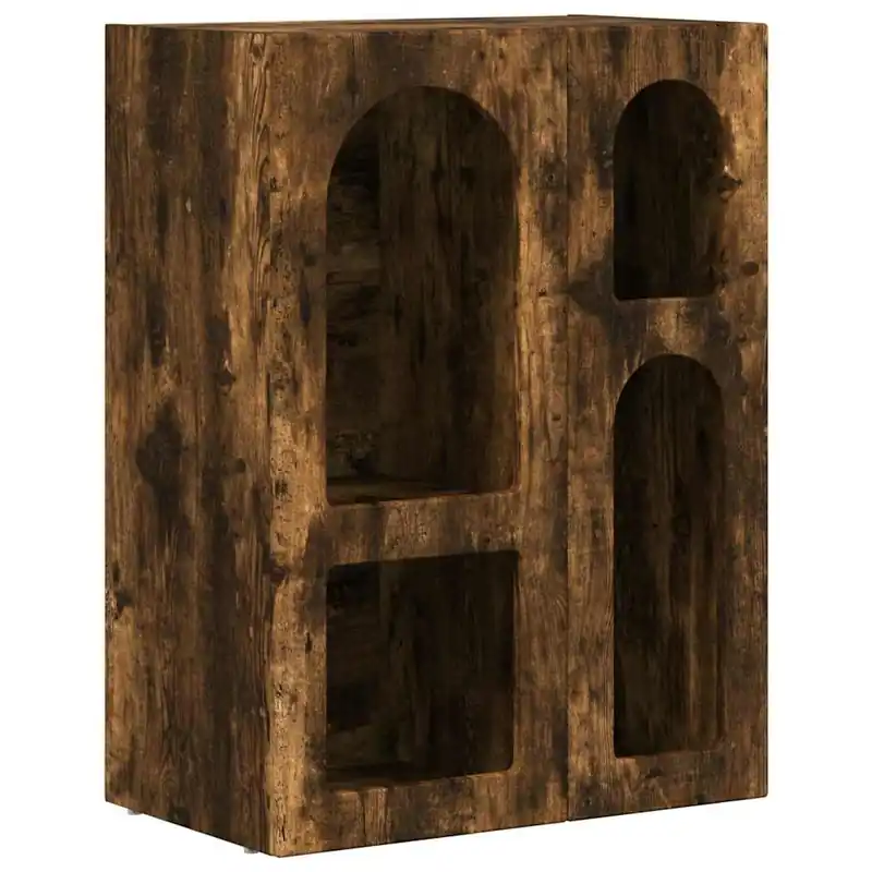 Highlight vidaXL Sideboard Geräucherte Eiche 59 x 35 x 80,5 cm Holzwerkstoff