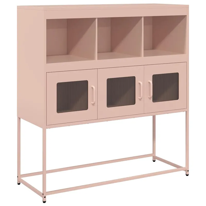 Aktuell vidaXL Sideboard Rosa 100,5x39x107 cm Kaltgewalzter Stahl