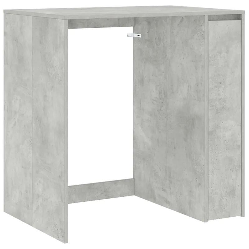 vidaXL Waschmaschinen-Schrank Beton 87 x 60 x 89 cm Holzwerkstoff Super-Preis