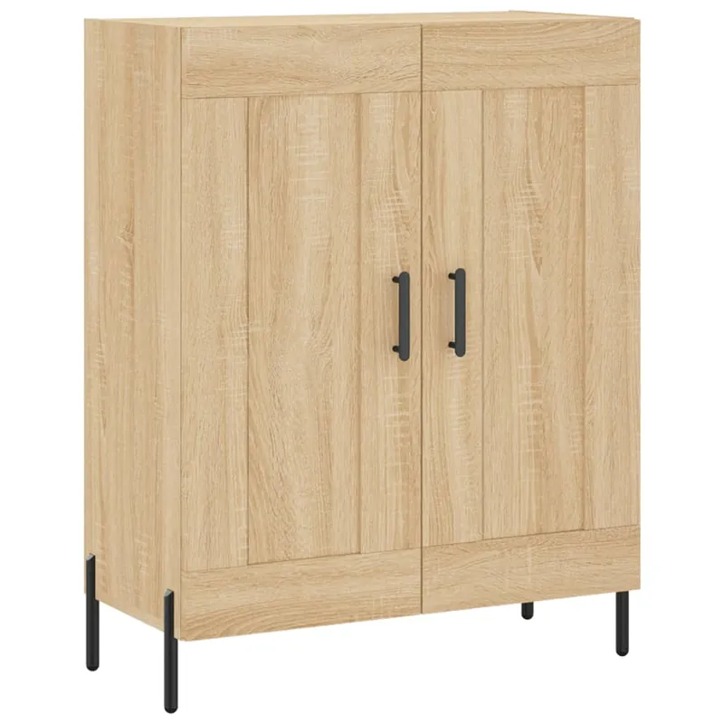 vidaXL Sideboard Sonoma-Eiche 69,5x34x90 cm Holzwerkstoff Sichere Zahlung