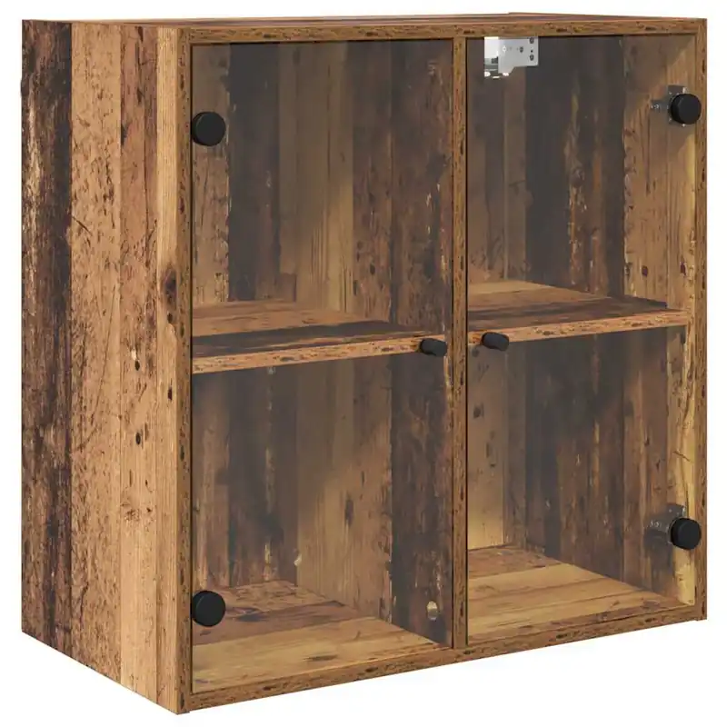 Billig vidaXL Wandschrank Altholz 68 x 37 x 68,5 cm Holzwerkstoff